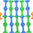 12pcs of Suction Cup Darts, A Set of Games with Strong Suction Power, Made of Silicone Material. Suitable for Board Games, Family Games, and Perfect for Enjoying with Friends and Family