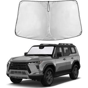 Autovir Windshield Sun Shade Fit for 2024 2025 Lexus Gx550 | Sunshade, Front Car Window Shades Sun Visor, Blocks UV Rays & Heat, Car Accessories