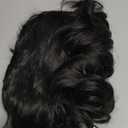 Baruisi Men Wigs Short Black Wig Synthetic Heat Resistant Natural Halloween Cosplay Hair Wig