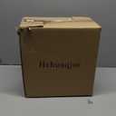 Hchunqjor 3-Light Coastal Black Woven Flush Mount Light Fixture Rustic Industrial Hemp Rope Flush Mount Ceiling Light for Hallway Bedroom Kitchen Entryway Farmhouse Living Room, Black