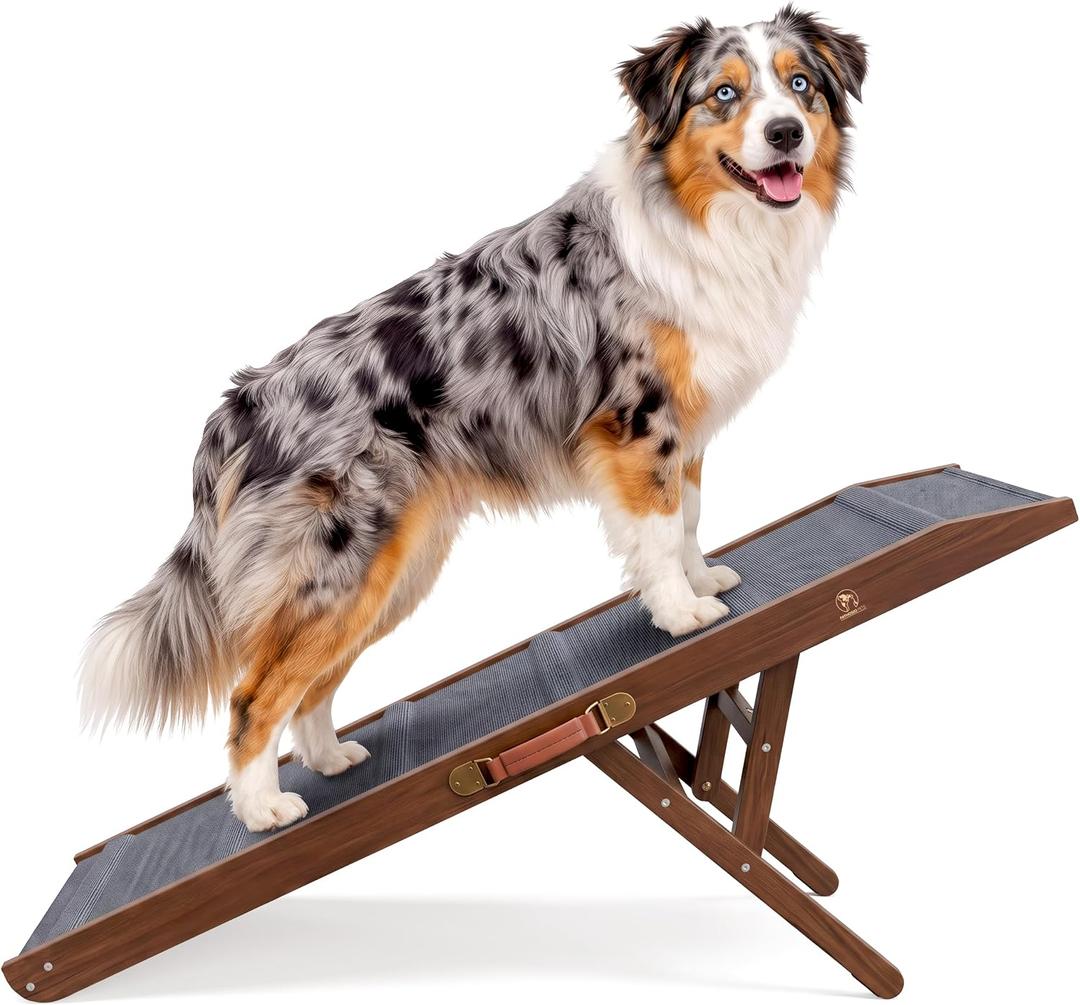 Foldable Dog Ramp for Couch - Portable Dog Ramps for Bed