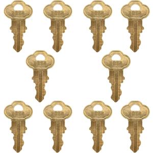 (10) Dispenser #2055 Keys for Bradley Paper Towel & Toilet Tissue & & Soap Dispensers