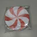 RINOLY 12 PCS Candy Cane Christmas Decorations,8 in Large Double Sided Peppermint Christmas Decorations Tree Ornaments,Plastic Candy Cane Ornaments for Tree Topper Home Vase Xmas Decor