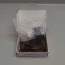 BARSDAR 100% Human Hair Bun Extension - Real Human Hair Brown Messy Bun Scrunchie for Women - Elastic Wavy Chestnut Brown Updo Extensions Soft Fluffy Natural Looking Chignons Hairpieces Daily