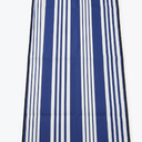 Navy Blue Stripe Line Area Rug 55"x24" ,Minimalist Geometric Non Slip 