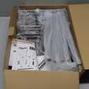 Consumest Corner Shower Caddy Standing  3Tier Stainless Steel Shower Organizer with Soap Holder and 4 Hooks, Large Capacity Corner Shelf Stand for Bathroom, Rest Room, Silver