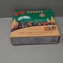 Shemira Christmas Train Set, Train Toys for Boys Girls,Toy Train with Light Smoke and Sound, Steam Train Set for Around Christmas Tree, Toys Gifts for 3 4 5 6 7 8+ Year Old Kids