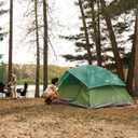 Coleman Sundome Camping Tent with Rainfly, 4 Person Tent Sets Up in 10 Mins, Weatherproof Shelter for Camping, Festivals, Backyard, Sleepovers, & More