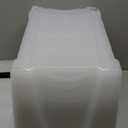 IRIS USA 54 Qt Stackable Plastic Storage Bins with Lids, 6 Pack - BPA-Free, Made in USA - See-Through Organizing Solution, Latches, Durable Nestable Containers, Secure Pull Handle - Clear & Cracked and missing handles