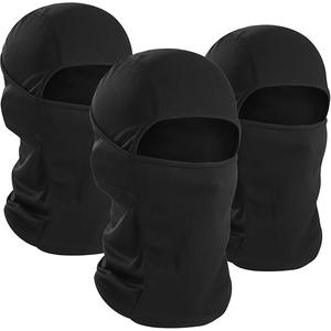 3 Pieces Balaclava Face Mask of Men - Ski Mask, Breathable Elastic Fit & Perfect for Outdoor Activities!