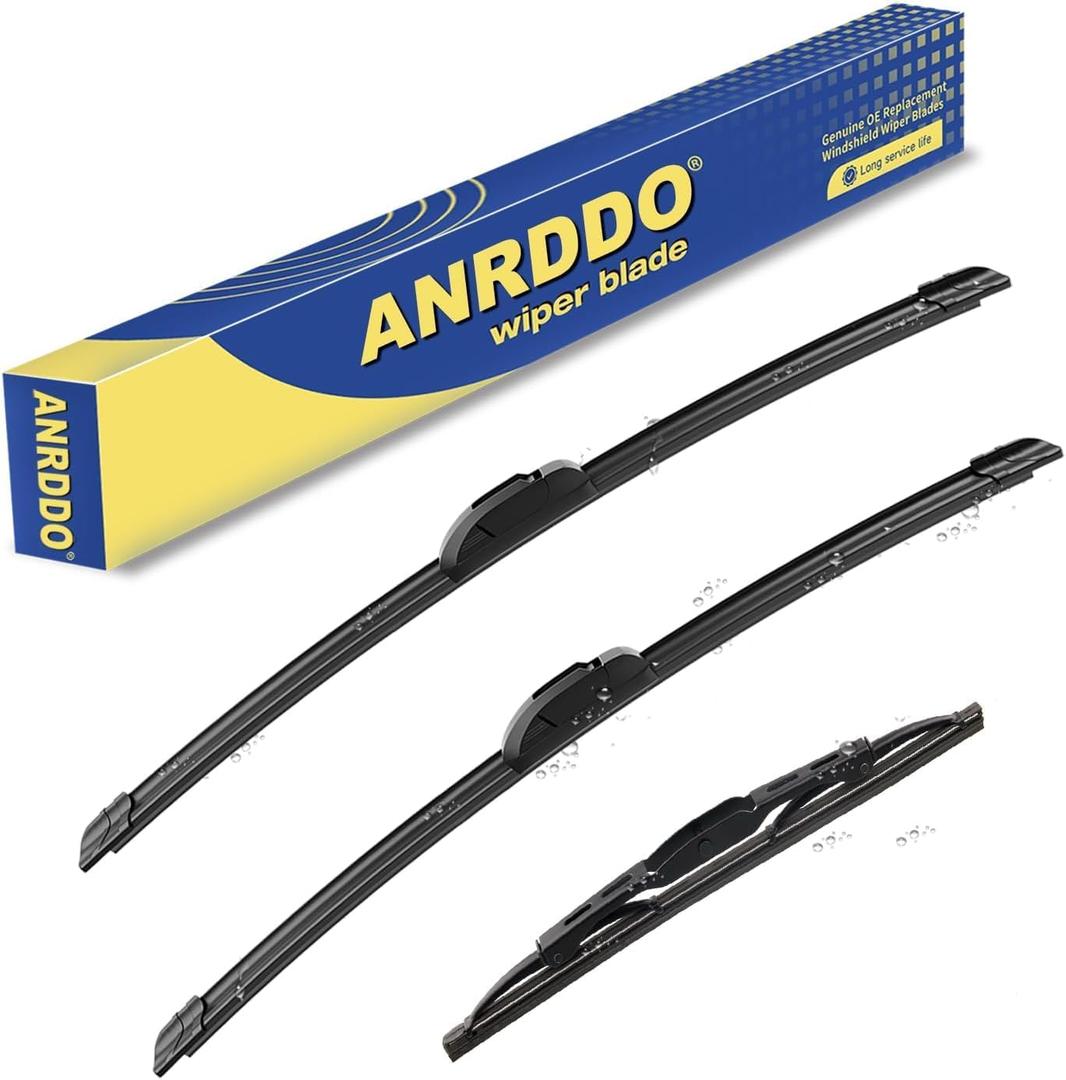 3 wipers Replacement for 2018 2019 2020 2021 2022 2023 Chevy Chevrolet Traverse, Windshield Wiper Blades Original Equipment Replacement - 24"+20"+10" (Set of 3) J HOOK 3 wipers Replacement for 2018 2019 2020 2021 2022 2023 Chevy Chevrolet Traverse, Windshield Wiper Blades Original Equipment Replacement - 24"+20"+10" (Set of 3) J HOOK