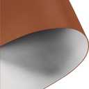 Faux Leather Table Cover,1.8mm Thick,42x66 Inch Table Protector,Table Protector for Dining Room Table,Dining Table Cover,Table Cover Protector,Dining Table Protector(Brown+Gray,42x66)