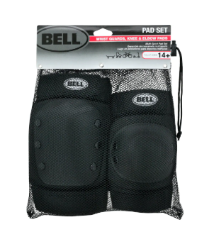 Bell - Adult Pad Set for Bike and Scooter - Black Bell - Adult Pad Set for Bike and Scooter - Black