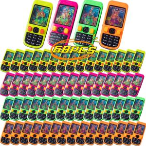 68 Pcs Handheld Water Ring Games-Prize Treasure Box Toys,Birthday Return Gifts Party Favors,Christmas Stocking Goodie Bag Stuffers,Pinata Stuffers for Kids Classroom Students Bulk