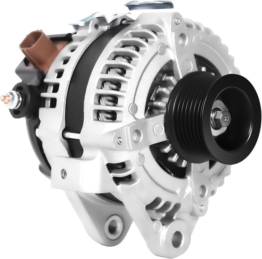 11034N New Alternator Replacement for Toyota 2004-2006 Camry, 04-07 Highlander, 04-08 Solara, L4 2.4L, 2005-2010 Scion TC, 11034 9664219-388 104210-3890 104210-5330 9664219-533 400-52124