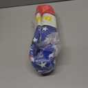 KUYOTQ Kids Toddler Youth Adult Size 3/4/5/6/7 Basketball 22/25.5/27.5/28.5/29.5" Thickened Rubber or Faux Leather Indoor Outdoor Basketball for Boys Girls Womens Mens Basket Ball Gifts (Red,White,Blue-Flag Thickened Rubber)