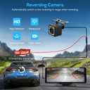 Portable Carplay Screen for Car, 10" Wireless Carplay & Android Auto, OTA Updates, Car Play Touchscreen with 1080P Backup Camera,GPS Navigation,Voice Control,5.0 Bluetooth (10inch)