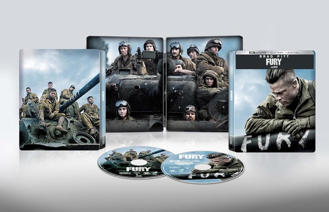 Fury 4K Ultra HD Digital SteelBook 4K Digital 4K UHD