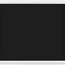 U Brands Magnetic Chalkboard, 30"x20", White Wood Style Frame, Premium Matte Surface (30"W x 20"H)
