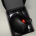 SABLUTE MAM2 Wireless Trackball Mouse, Rechargeable Ergonomic Mouse with Thumb Control for 3 Devices (Bluetooth and USB), 5-Level DPI, Silent Click, Compatible PC Laptop Mac iPad, Easy Clean