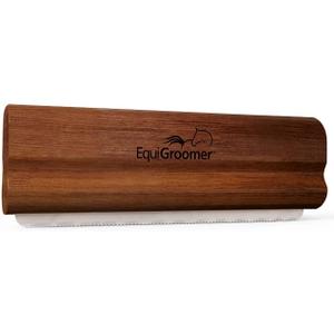 EasyGroomer Deshedding Brush for Dogs & Cats Undercoat Grooming Tool for Short & Long Hair, Removes Loose Fur & Dirt, Reduces Shedding for Small & Large Pets, Mahogany