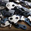 20" Chainsaw Chain For Echo CS-590 TIMBER WOLF/CS-4400 72LPX70CQ, Poulan/Poulan Pro PP5020AV, PR5020203, 4000, 4200, 4400, McCulloch and More 3/8-.050-70DL(3 Chains)
