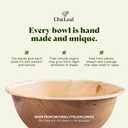 Chic Leaf Palm Leaf Bowls for Rabbits & Small Pets (2.5'', Round, Pack of 75) - Mini Disposable, Compostable, Edible & Chewable Palm Bowls for Bunnies, Hamsters, Guinea Pigs, Chinchillas, Rabbit Toys