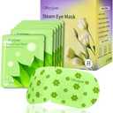 Serfeymi 22 Packs Steam Eye Masks Relieve Eye Fatigue, Self Heating Warm Eye Mask, Disposable Eye SPA Heated Eye Mask for Dry Eyes, Dark Circles, Tired Eyes, Gifts for Mother's Day (Unscented)