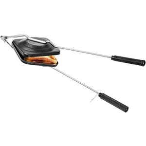 Non-Stick Aluminum Gas Sandwich Maker & Grill Toaster - Black