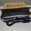 Petskd Top and Side Expandable Pet Carrier 17x11x9.5 Inches Alaska Airline Approved, Soft-Sided Carrier for Small Cats and Dogs with Locking Safety Zippers and Anti-Scratch Mesh(Blue)