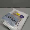 MIULEE White Window Sheer Curtains for Bedroom Living Room Solid Elegant Net Drapes 2 Panels Width 38 x Length 84 Inches