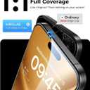 4 x MRGLAS 4-Pack TOP 9H+ Glass for iPhone 16 Screen Protector [Auto Alignment Kit] [10X Military Protection] UNBREAK Tempered Glass Flim for 16 6.1 inch Longest Durable Case-Friendly (Transparency)