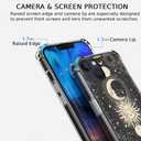 Black Celestial Sun Moon and Star Case for iPhone 15,Magic Boho Illustration Pattern,Trendy Soft TPU Bumper Case for iPhone 15