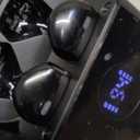 Wireless Earbuds, Bluetooth 5.4 Ear Buds LED Power Display Headphones Bass Stereo, Bluetooth Earbuds in-Ear Noise Cancelling Mic, 40H Playback Mini Case IP7 Waterproof Sports Earphones for Android iOS (Black)