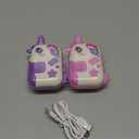 Rechargeable Walkie Talkies Toys for Girls: Unicorn Toys Walkie Talkies for Kids 2 Pack Easter Birthday Gifts for Grandkids 3 4 5-7 Year Old Girls Age 4-5 6-8 Years Old Basket Stuffers