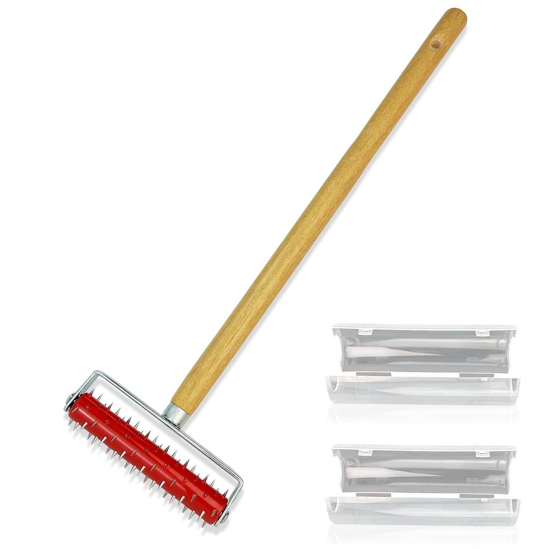 Wallpaper Removal Scoring Perforator Tools with Extra Cover, Wall Paper Remover Scorer Hand Tool, Perforax Wallpaper Scraper Cutter Stripper Tools for Wall Paper Steamer Peel and Stick Wallpaper Removal Scoring Perforator Tools with Extra Cover, Wall Paper Remover Scorer Hand Tool, Perforax Wallpaper Scraper Cutter Stripper Tools for Wall Paper Steamer Peel and Stick