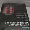 Nekteck Foot Massager with Heat, Shiatsu Heated Electric Kneading Foot Massager Machine for Neuropathy, Plantar Fasciitis, Feet Massage for Pain Relief, Circulation, Ideal Gifts for Man Woman Her Him (Black)