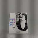 Fitness Tracker with 24/7 Blood Oxygen Heart Rate and Sleep Monitor,IP68 Waterproof,1.10''AMOLED Touch Color Screen,Step Counter Health Activity Trackers for Women Men (Black)