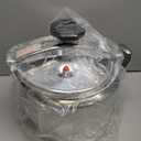 Stainless Steel Pressure Cooker Gas Stove Top Pressure Canner 7L Safety Aluminum Canning Pot Household Cooker Pot Silver