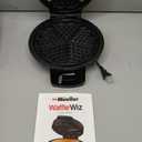 Mueller Heart 5 Waffle Maker, Waffle Iron, Adjustable Browning Control & Nonstick, Cool Touch Handle, Easy to Clean, Small Kitchen Appliances