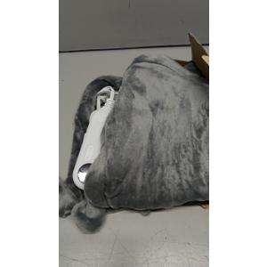 Electric Heating Pad for Neck and Shoulders Back Heating Pad with 9 Heat Levels Auto Timer Portable Heat Wrap for Neck Shoulder Back for Women/Men Relaxing Grey