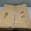 HVAC Premium 10'' x 18'' [Duct Opening] Flat Stamped Steel Return Air Grille - Sidewall and Ceiling - HVAC Vent Duct Cover - White [Outer Dimensions: 11.75''w X 19.75''h]