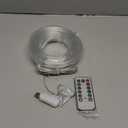 Ollny Rope Lights 33FT 100 LED, USB Power Warm White String Lights with Remote, 8 Modes IP68 Waterproof Timer Christmas Lights for Bedroom Indoor Wall Party Wedding Decor