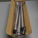 Adjustable Shower Curtain Rod 31-80 Inch, Never Rust Stainless Steel Silver Tension Rod, 1" Heavy Duty No-Drill for Bathroom, Kitchen & Closet