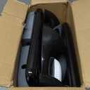 Potty Training Seat SKYROKU Potty Training Toilet with Step Stool Ladder, for Kids Boys Girls Toddlers - Comfortable Safe Potty Seat with Anti-Slip Pads Ladder (8898 Black)