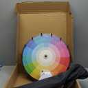18 Inch Spin The Wheel Game with Stand Prize Wheel Height Adjustable 12 Slots Color Dry Erase Spin Wheel Spinner Game with Dry Erase & Marker Pen for Trade Show Fortune Spinning Game