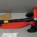 3 Wheel Scooter for Kids Ages 6-12,Kids Scooter with Light Up Wheels, Sturdy Deck Design, and 4 Height Adjustable Suitable for Kid Ages 3-12