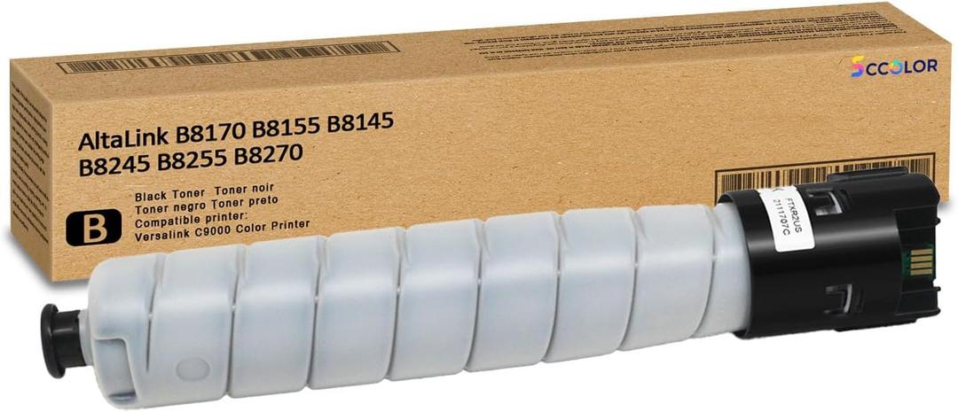 Altalink B8145 B8155 B8170 Black Toner Cartridge Compatible for Xerox 006R01771 Toner Replacement for Xerox Altalink B8170 B8155 B8145 B8245 B8255 B8270 Printers (1 Pack/36,500 Pages High Yield)