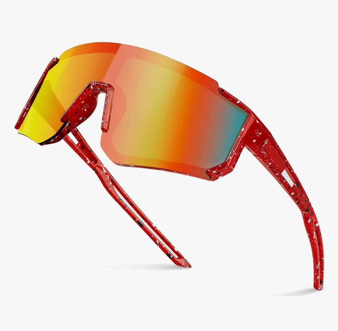 Youth Baseball Sunglasses for Boys Girls Age 6-12 Softball Cycling Sports Sunglasses for Kids Lightweight Frame