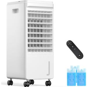 3-IN-1 Portable AC Unit, 23.2'' Windowless Portable Air Conditioners, 7H Auto-off & 1.85Gal Tank, 40Swing, 3 Modes & 3 Speeds, Ultra-Quiet Swamp Air Cooler With 4 Universal Wheels For Home/Indoor Use